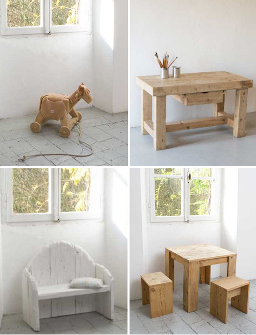 Экологичная деревянная детская мебель немецкого дизайнера Катрин Аренс.