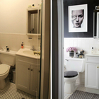 Яркий пример того как можно изменить ванную комнату не внося радикальных изменений и не делая ремонт.